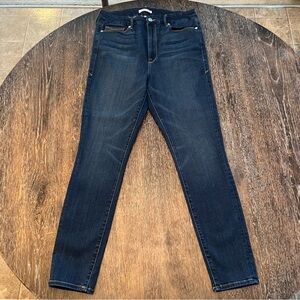 Good American Good Waist Dark Wash 14